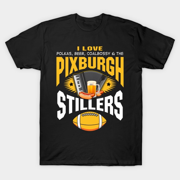 I LOVE THE PIXBURGH STILLERS T-Shirt by newsalemart